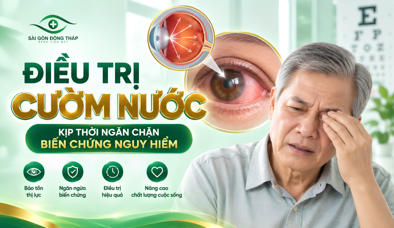 Điều trị cườm nước