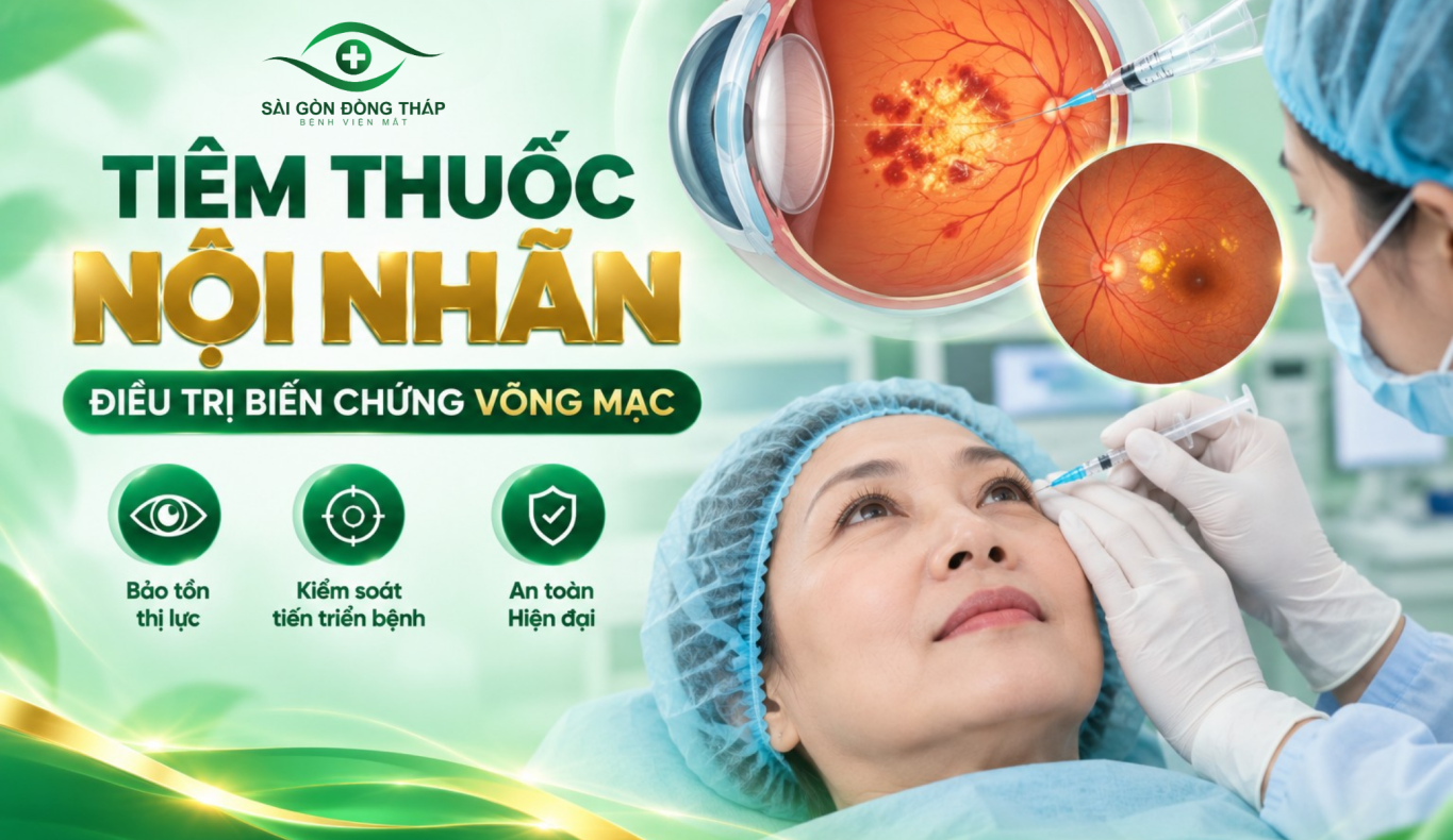 Tiêm thuốc nội nhãn