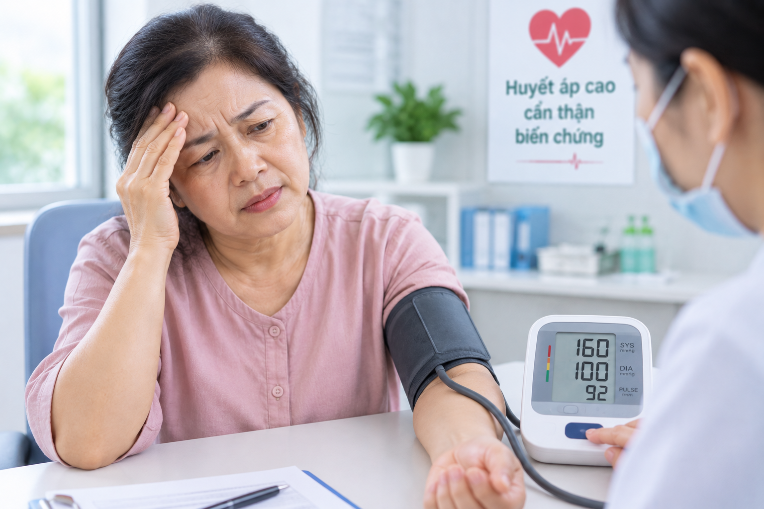 Huyết áp cao có mổ cườm được không