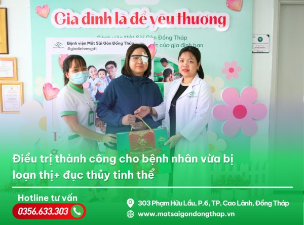 loạn thị kèm theo thủy tinh thể