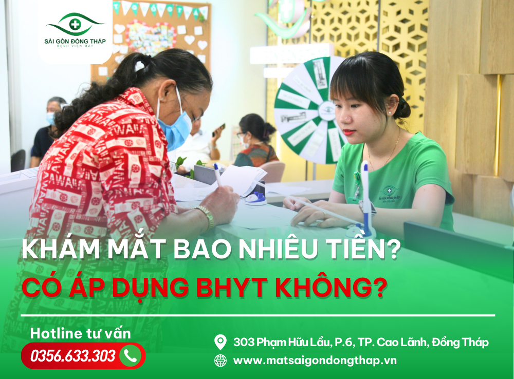 khám mắt bao nhiêu tiền