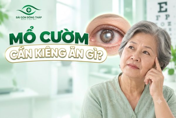 Mổ cườm kiêng ăn gì