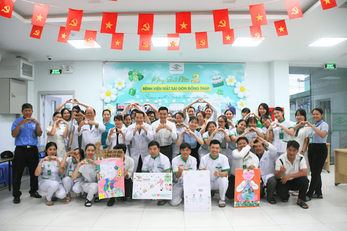 Tập thể Bệnh viện Mắt Sài Gòn Đồng Tháp