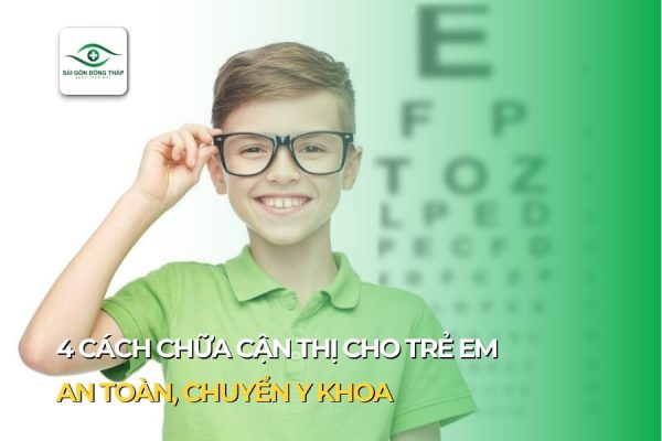 cách chữa cận thị cho trẻ