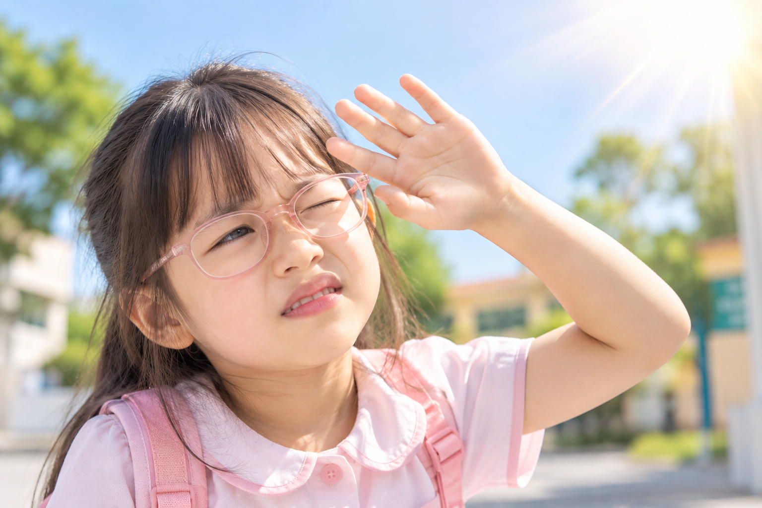 Nhỏ atropin có thể khiến bé nhạy cảm với ánh sáng