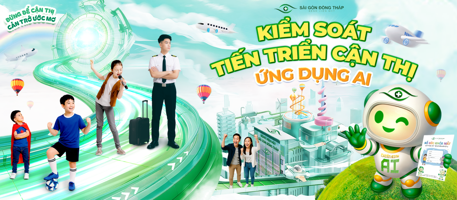 kiểm soát tiến triển cận thị