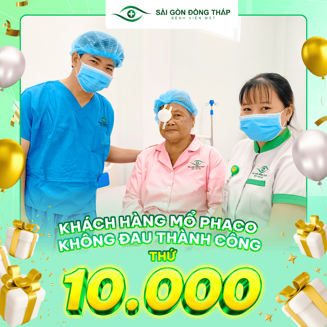100 ca mổ miễn phí – lời cảm ơn từ trái tim Bệnh viện Mắt Sài Gòn Đồng Tháp