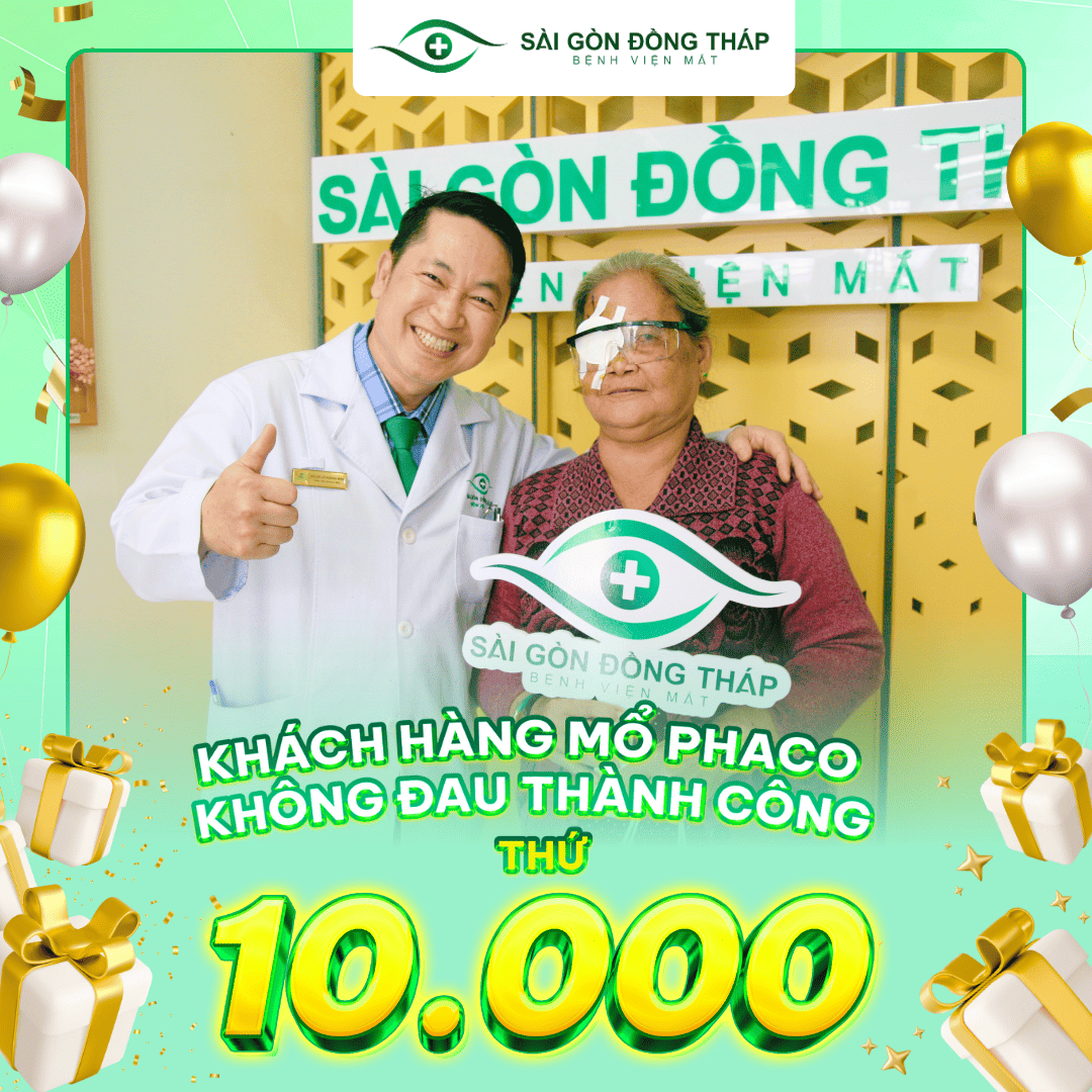 Cô Võ Thị Mỹ Tư - Khách hàng trong ca mổ thứ 10.000 Phaco không đau thành công