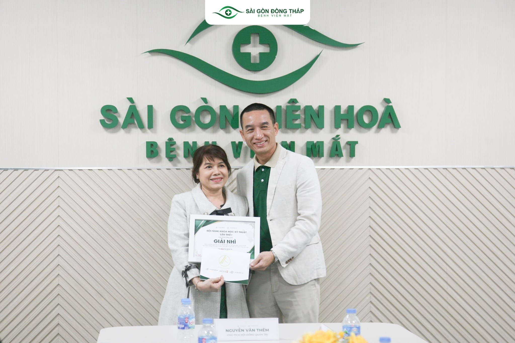 ĐD CKI Nguyễn Cẩm Hằng đạt Giải Nhì với chuyên đề thực hành tốt 5S tại BV Mắt Sài Gòn Đồng Tháp