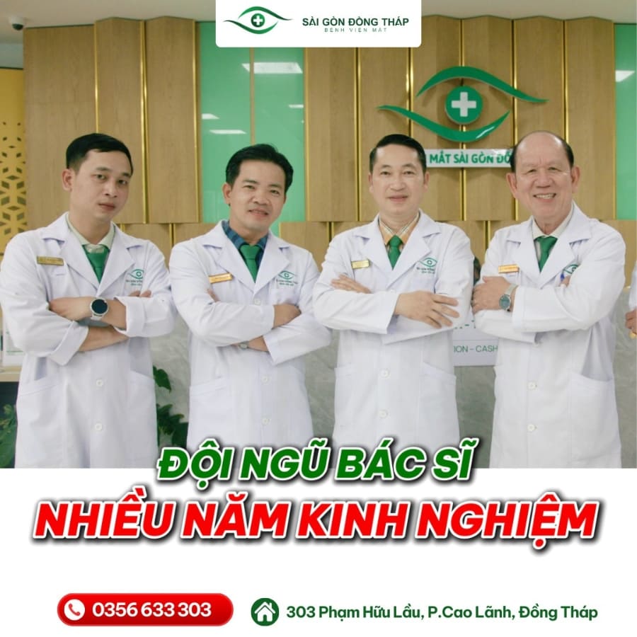 Khối Chuyên môn – Bệnh viện Mắt Sài Gòn Đồng Tháp