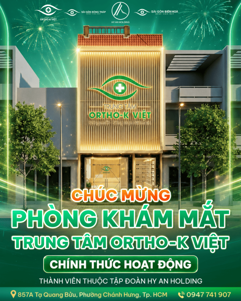 Chúc mừng phòng khám trung tâm Ortho-K Việt đi vào hoạt động