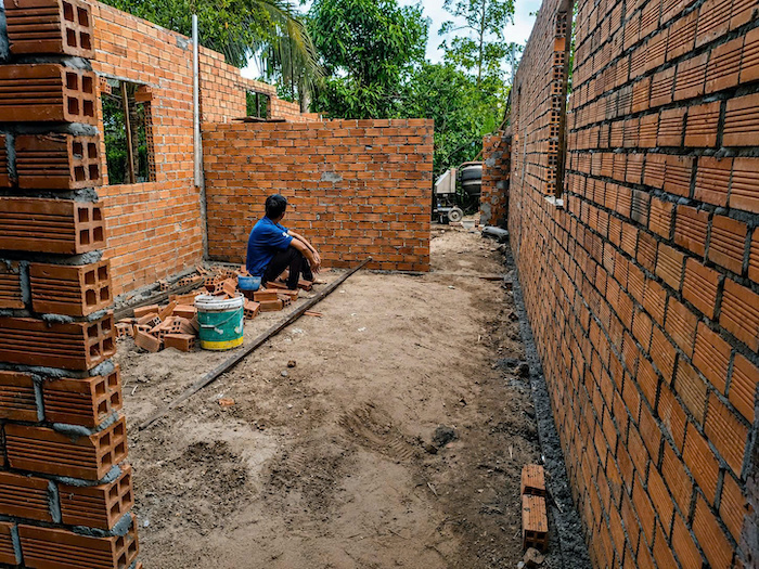Tiến độ căn nhà thứ 2