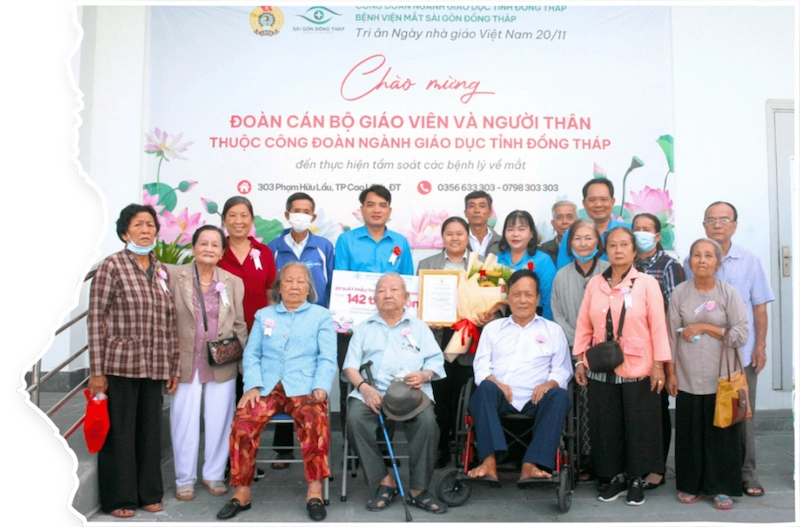 Mắt Sài Gòn Đồng Tháp Tri ân giáo viên