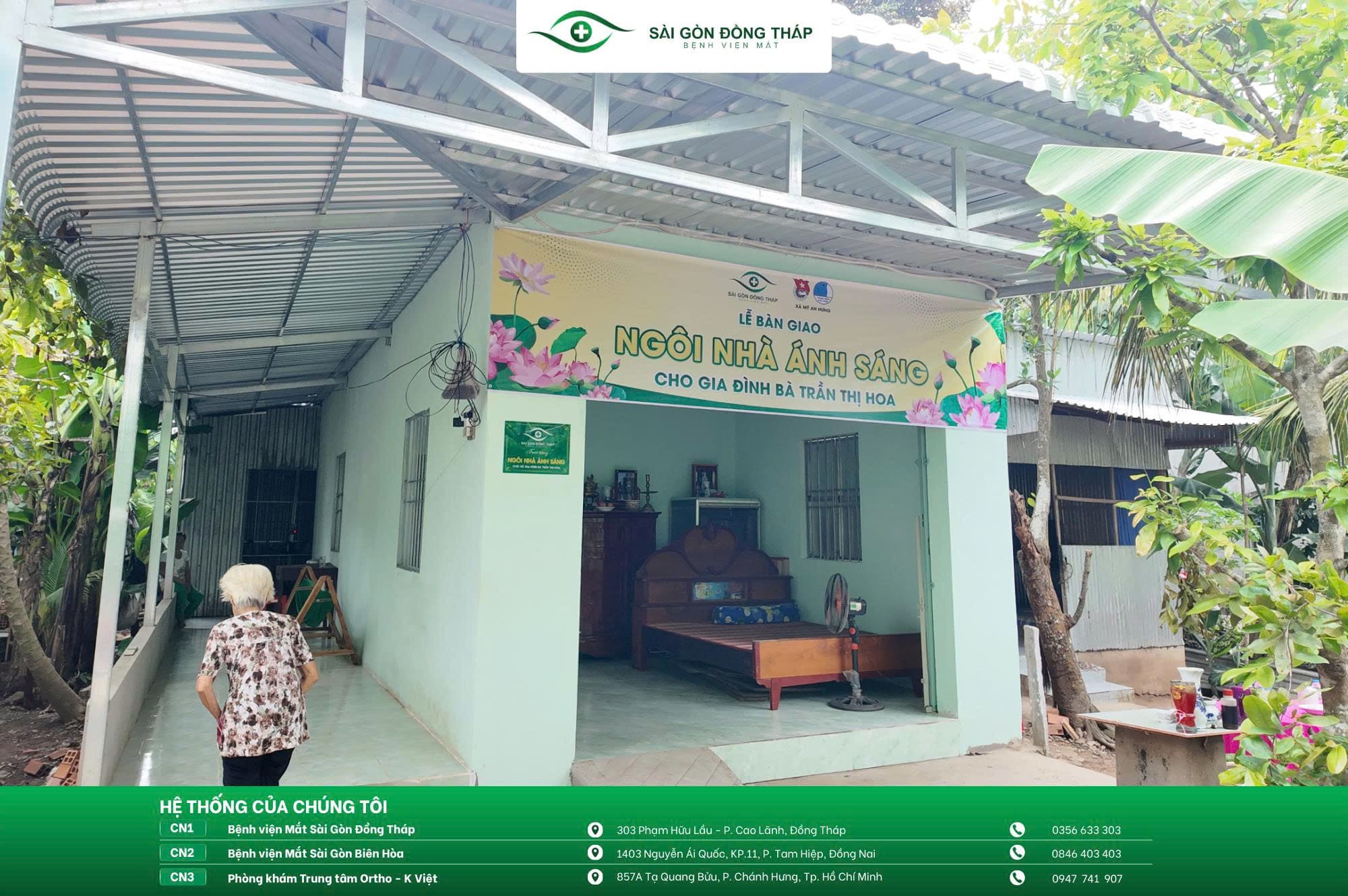 Một số hình ảnh bàn giao Ngôi Nhà Ánh Sáng