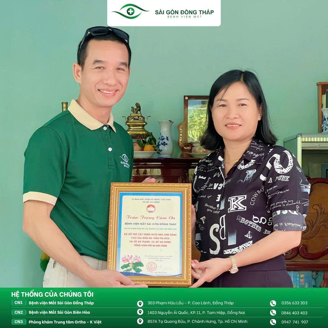 Một số hình ảnh bàn giao Ngôi Nhà Ánh Sáng