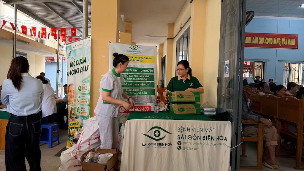 Mắt Sài Gòn Biên Hòa đồng hành cùng Lễ phát động chương trình khám sức khoẻ miễn phí